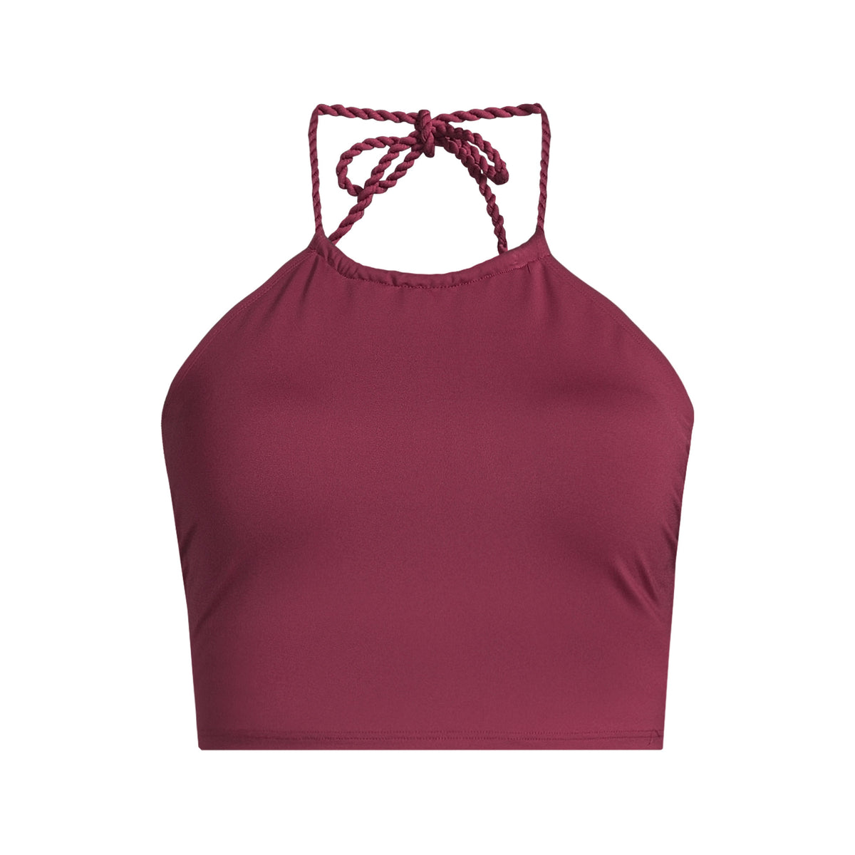 Women's High Neck Halter Bikini Top