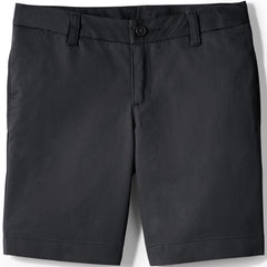 Girls Plain Front Blend Chino Shorts