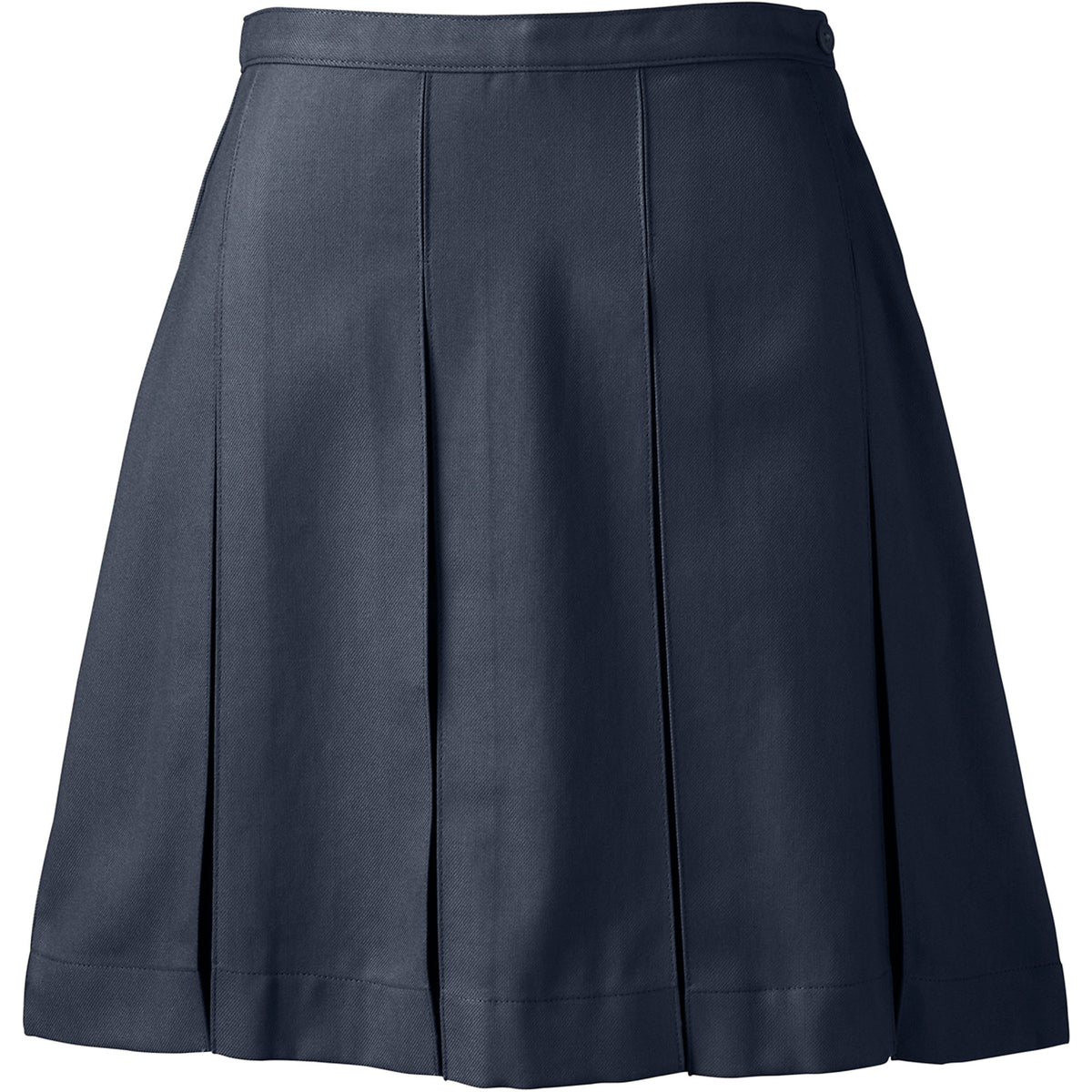Women's Box Pleat Skirt Above the Knee