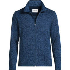 School Uniform Men's Sweater Fleece Zip Front Jacket