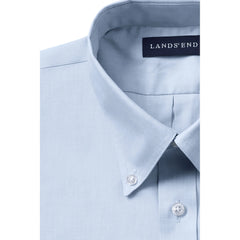 Men's Long Sleeve No Iron Pinpoint Dress Shirt