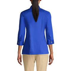 Women's 3/4 Sleeve Performance Twill Shirt