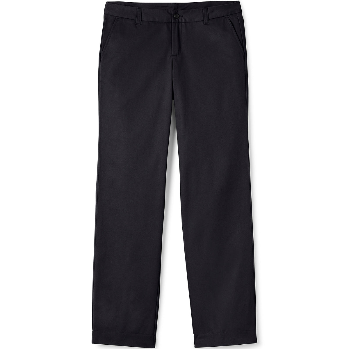 Women's Plain Front Blend Chino Pants