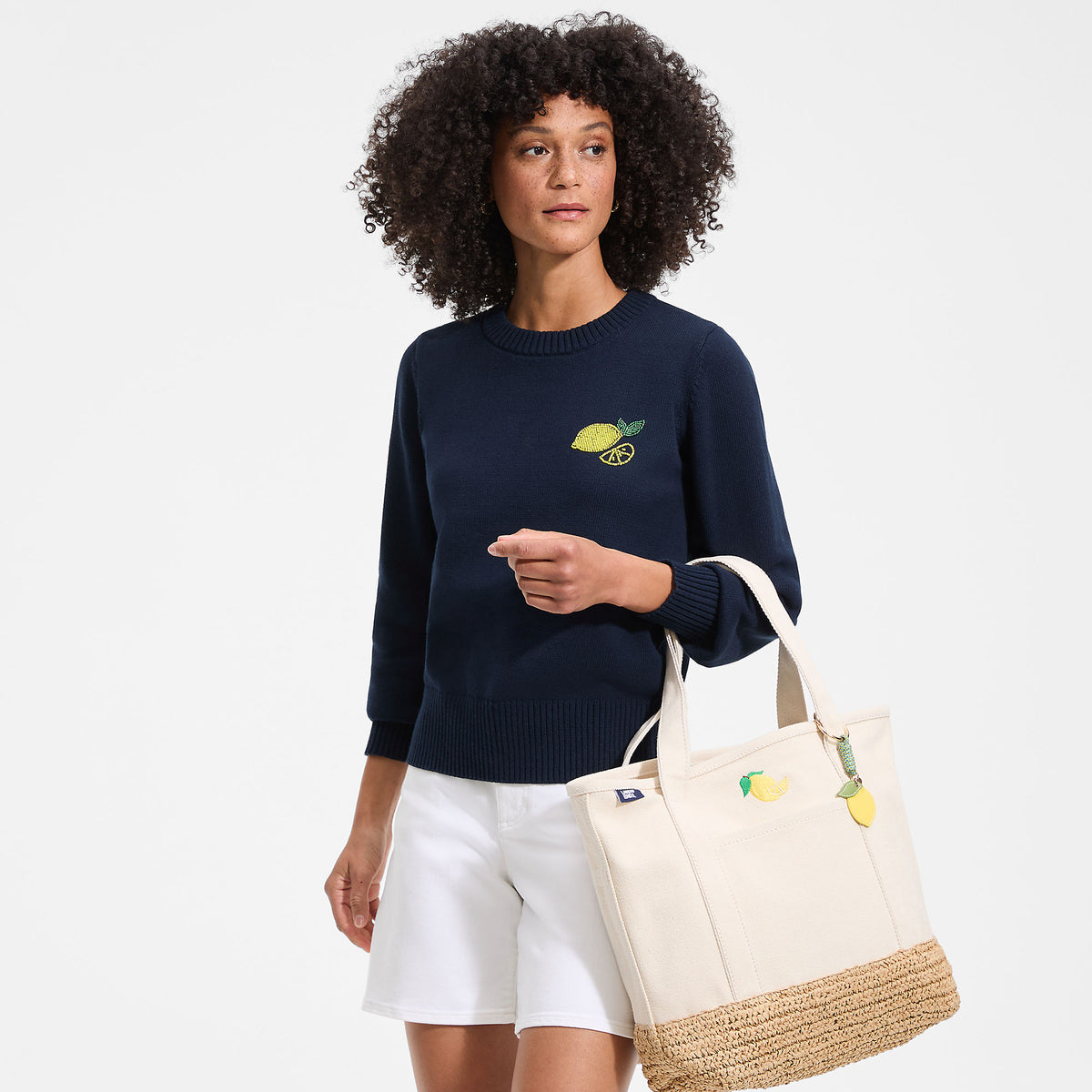 Women's Drifter Embellished Crew Neck Sweater