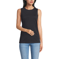 Women's Supima Cotton Crew Neck Tank