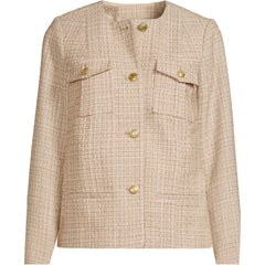 Women's Petite Tweed Jacket