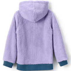 Kids Reversible Sherpa Fleece Hoodie