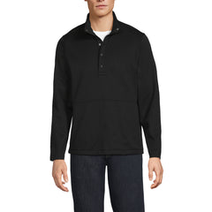 Unisex Big Grid Tech Snapneck Pullover Shirt