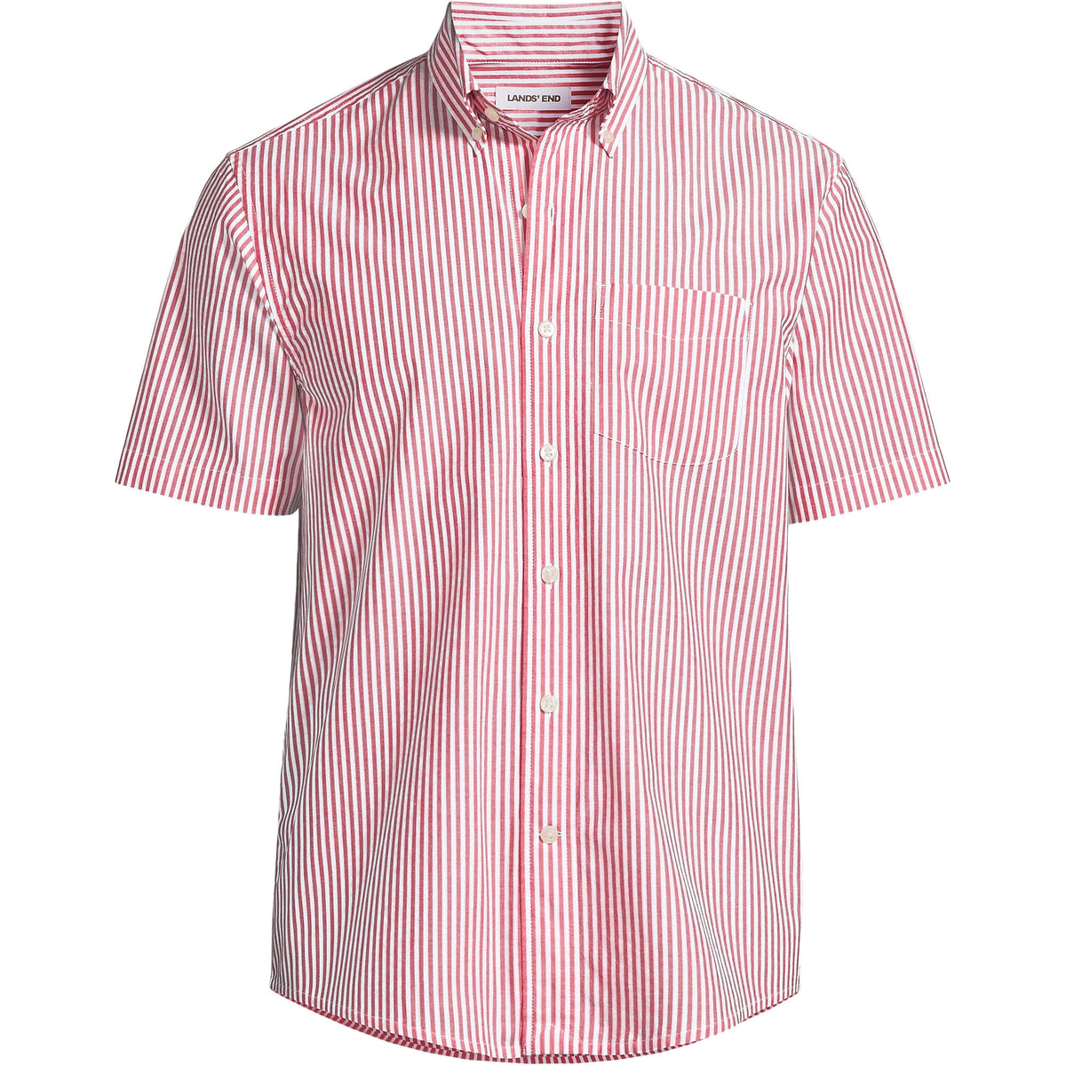Men's Big and Tall Short Sleeve Poplin Shirt