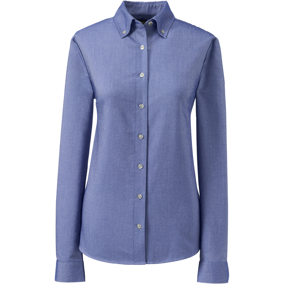 School Uniform Women's Long Sleeve Oxford Dress Shirt