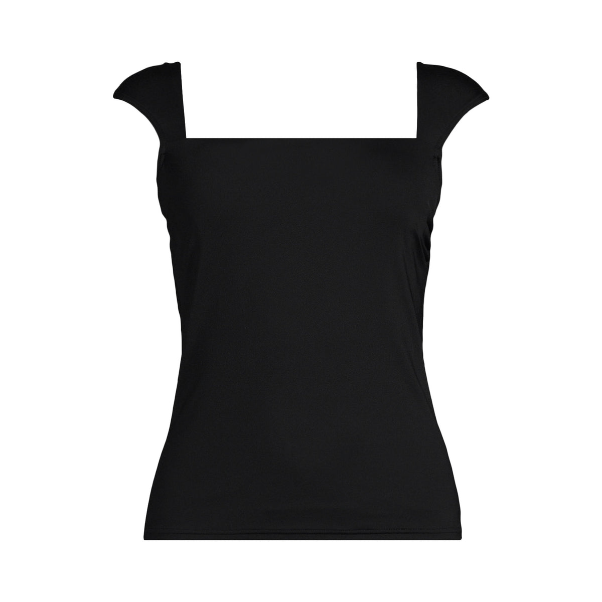 Women's DDD-Cup Square Neck Underwire Tankini Top