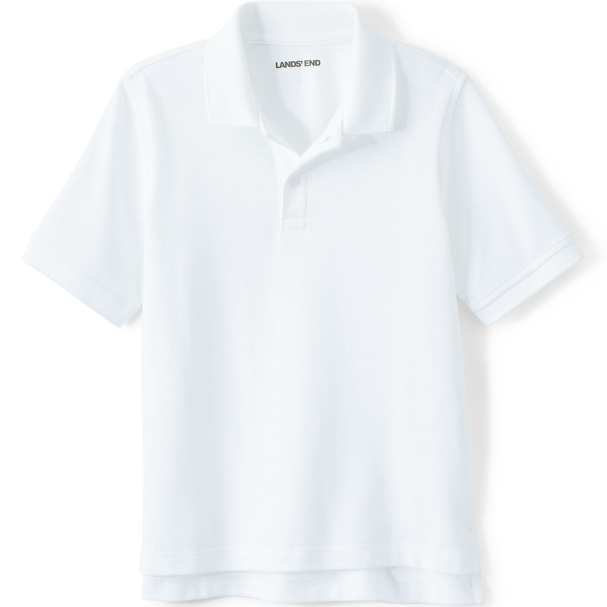 Kids Short Sleeve Mesh Polo Shirt