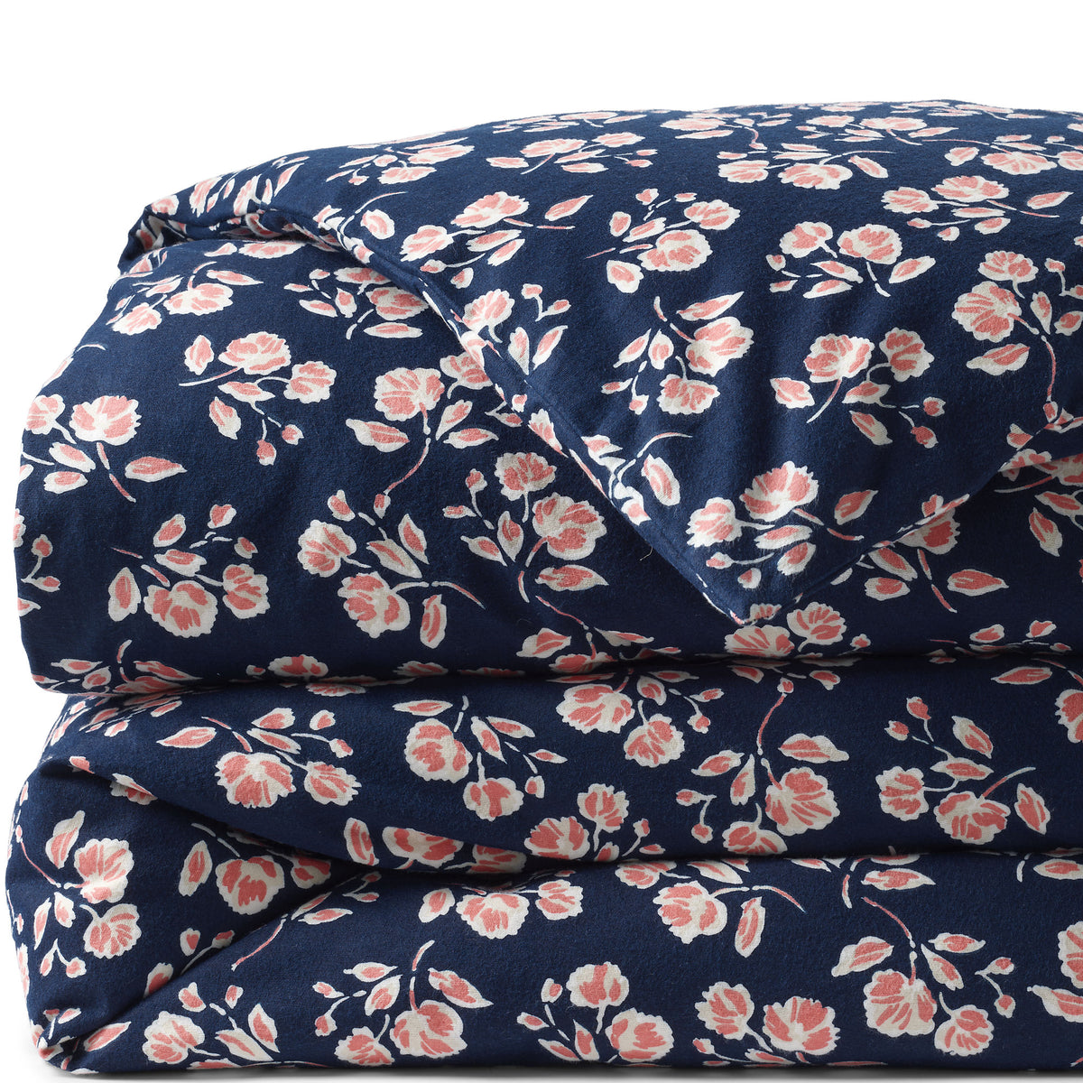 Comfy Super Soft Cotton Flannel Duvet Bed Cover - 5oz