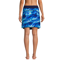 Women's Petite Quick Dry Board Skort Swim Skirt