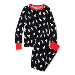 Kids Long Sleeve Top and Bottom Snug Fit Pajama Set