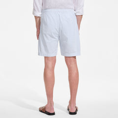 Men's 7" Seersucker Pull On Deck Short