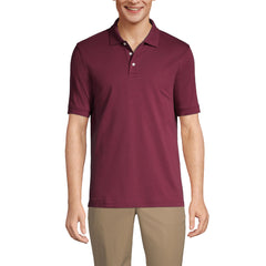 School Uniform Men's Short Sleeve Interlock Polo Shirt