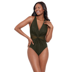 Miraclesuit Women's Illusionist Wrapture One Piece Swimsuit