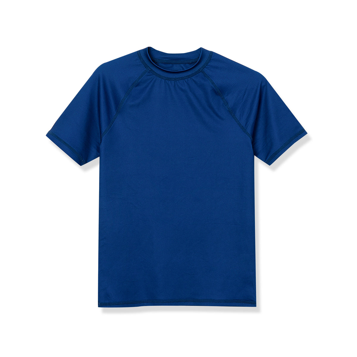 Boys Sunshade UPF 50 Chlorine Resistant Short Sleeve Crew Neck Rash Guard