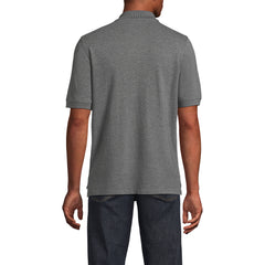 Men's Tall Short Sleeve Banded Mesh Polo Shirt