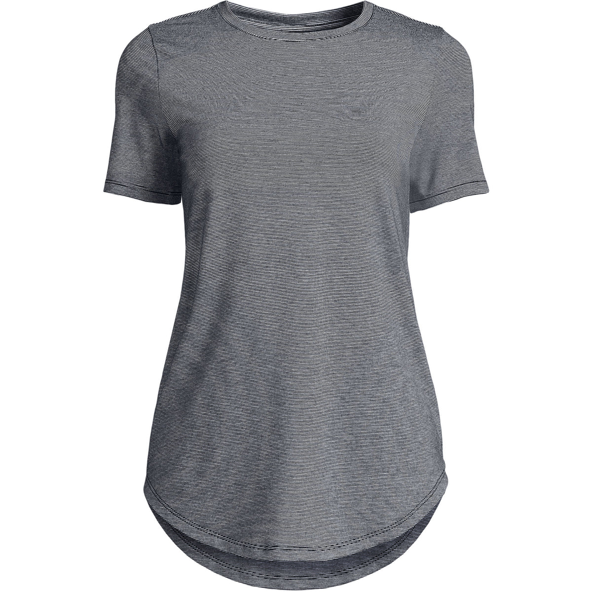Women's Plus Size Short Sleeve Cooling Performance Tunic Tee
