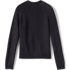 Girls Cotton Modal Zip Front Cardigan Sweater