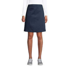 Women's Blend Chino Skort Above Knee