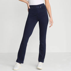 Women's Starfish High Rise Knit Denim Straight Jeans