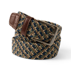 Men's Big Elastic Braid Belt
