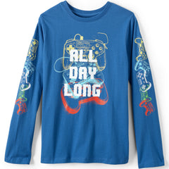 Boys Long Sleeve Graphic Tee