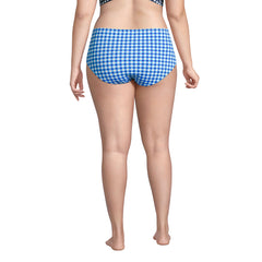 Draper James x Lands' End Women's Plus Size Chlorine Resistant Retro High Waisted Bikini Bottoms
