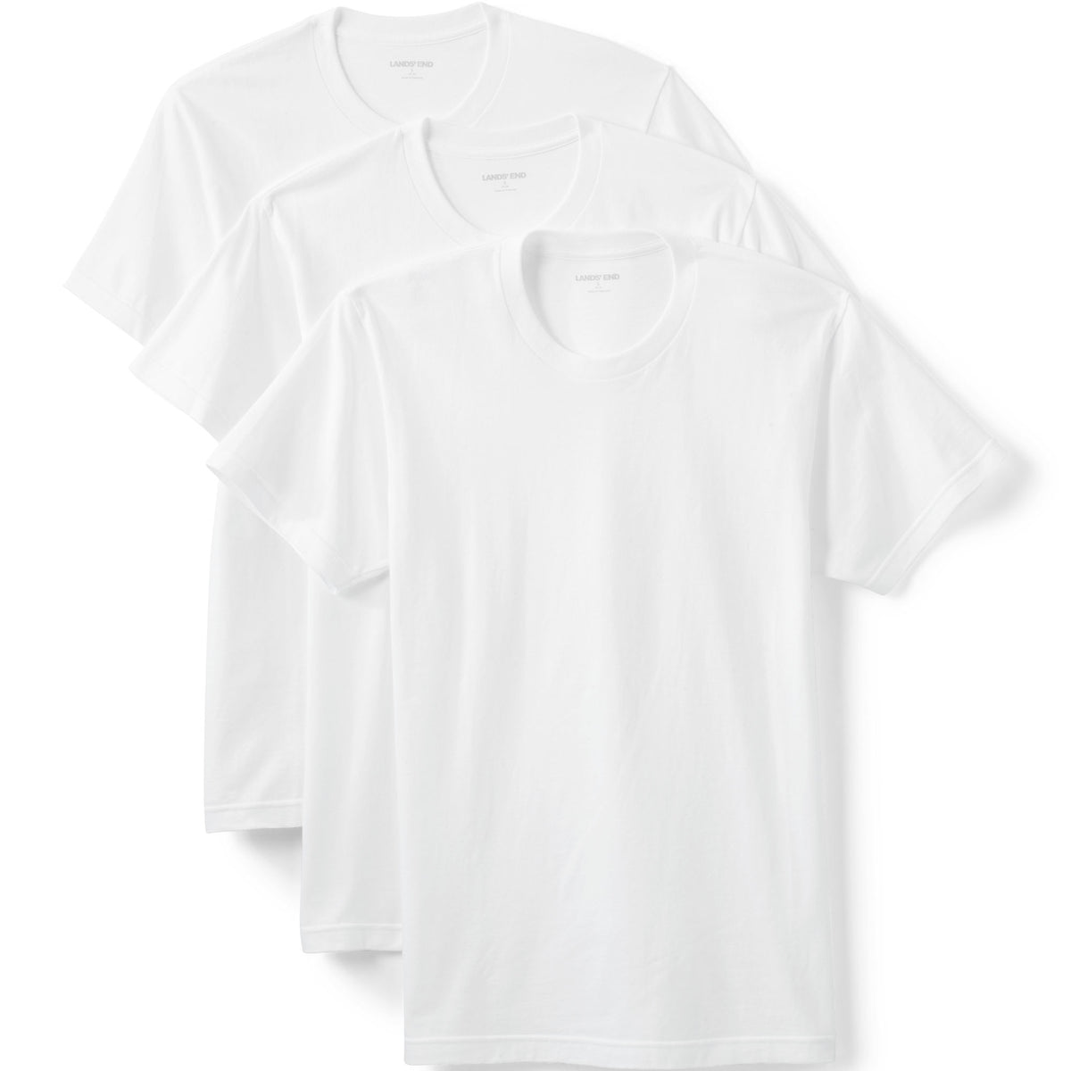 Men's Tall Crewneck Undershirt 3 Pack
