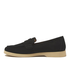 Men's Suede Penny Loafers