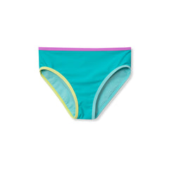Girls Chlorine Resistant Contrast Bikini Bottoms