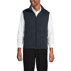 School Uniform Unisex Sweater Fleece Zip Front Vest