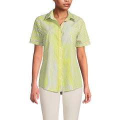 Women's Petite Wrinkle Free No Iron Shirt