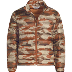 Men's Short Wanderweight Packable Print Down Jacket