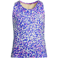 Girls Chlorine Resistant Racer Back Tankini Swim Top