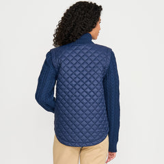 Women's Quilted Sweater Hybrid Barn Jacket