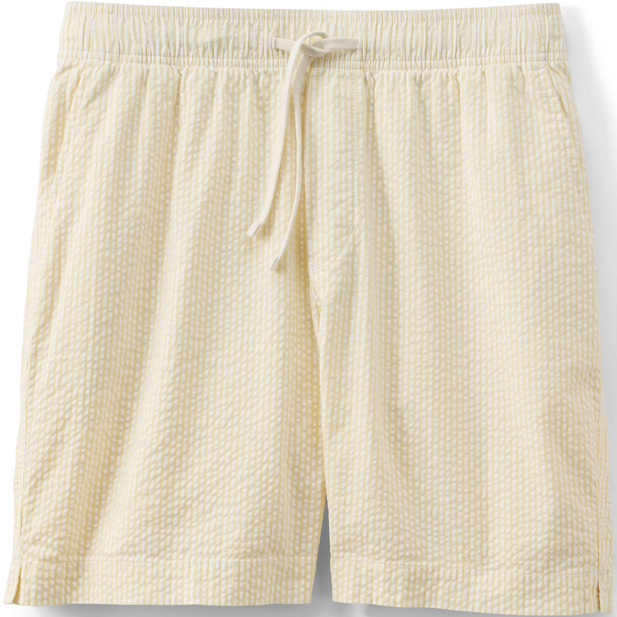 Men's 7" Seersucker Pull On Deck Short