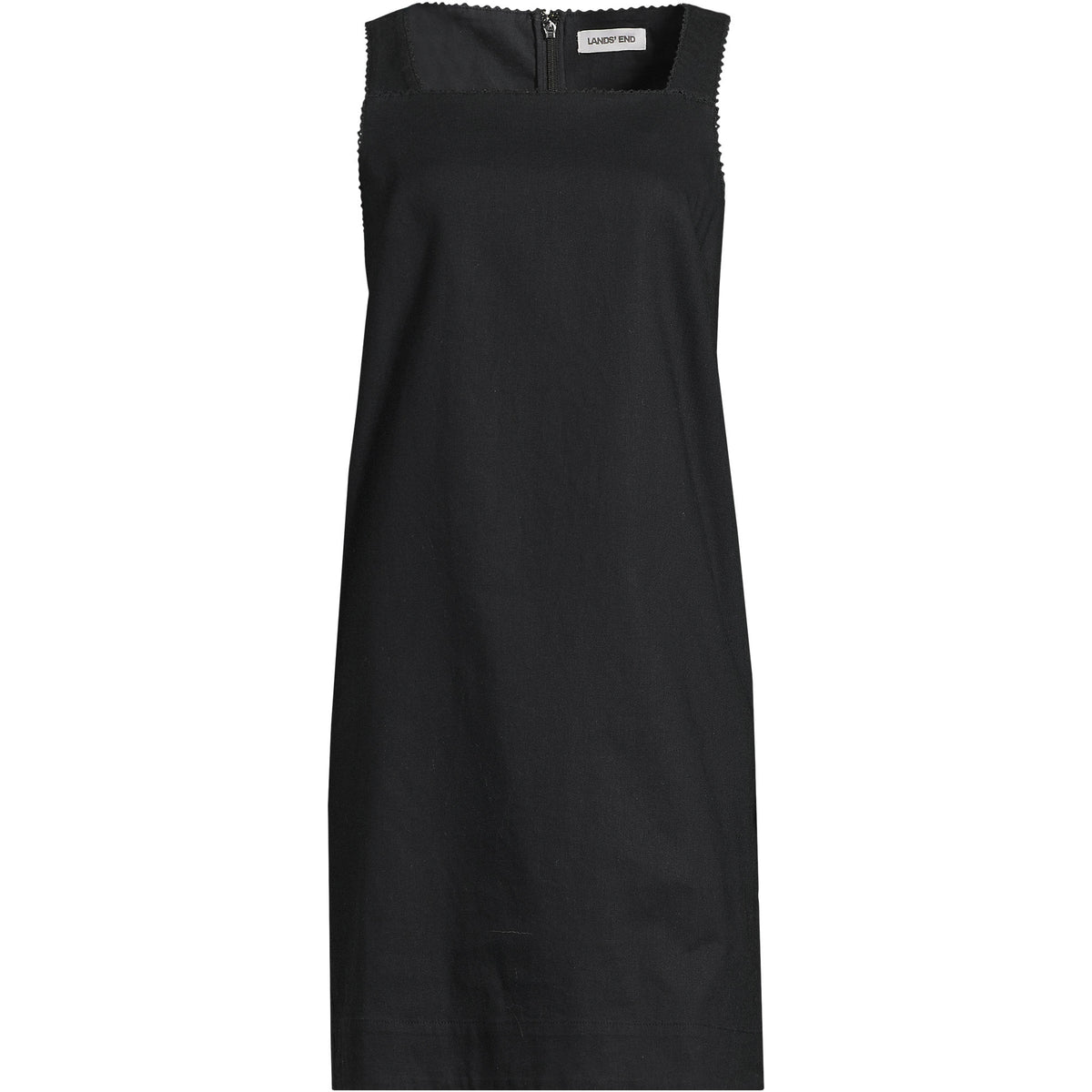 Women's Linen Shift Above the Knee Dress