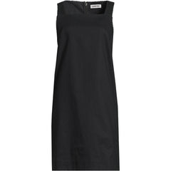 Women's Linen Shift Above the Knee Dress