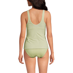 Women's D-Cup Side Tie Tankini Top