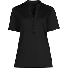 Women's Rapid Dry Short Sleeve V-Neck Henley Shirt