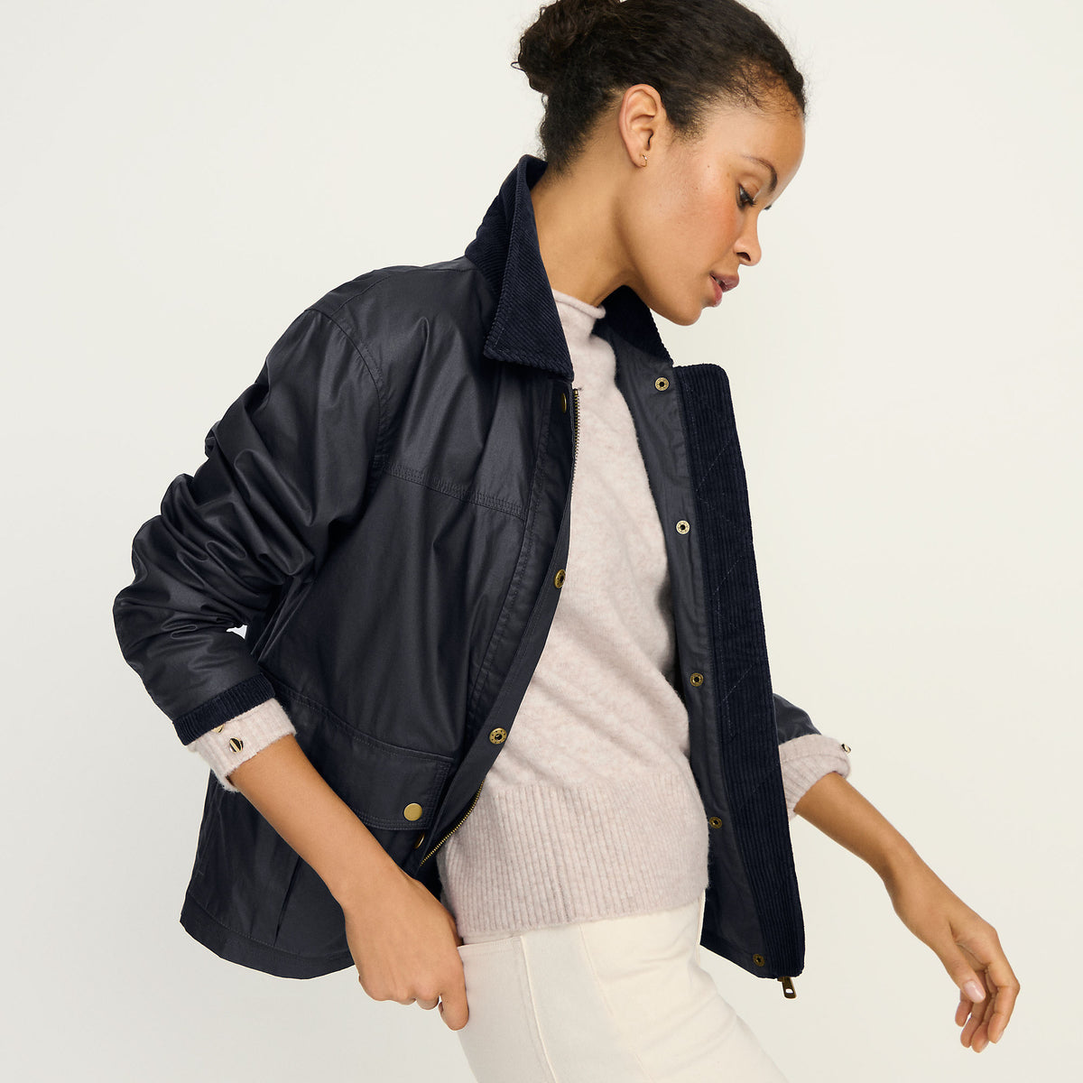 Women's Waxed Cotton Barn Jacket