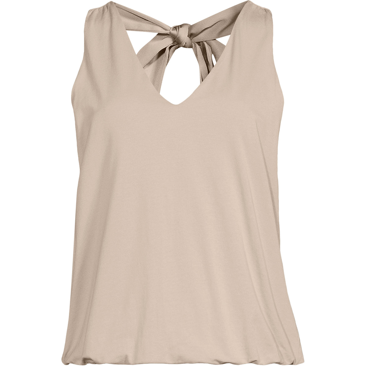 Women's Lightweight Jersey Blouson Vneck Tank