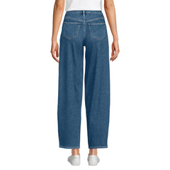 Women's Recover High Rise Barrel Leg Ankle Jeans