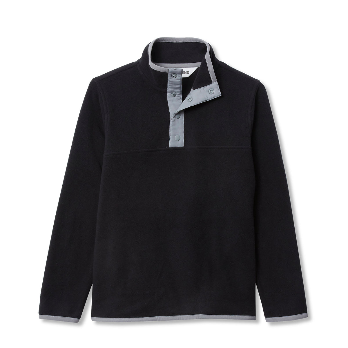 Kids Anyweather Fleece Snap Neck Pullover