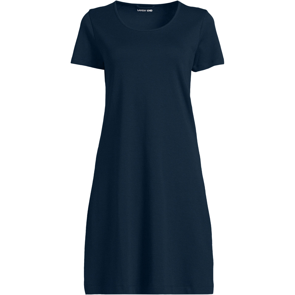 Women's Plus Size Cotton Short Sleeve Knee Length Nightgown