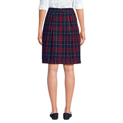 Women's Plaid Skort Top of Knee